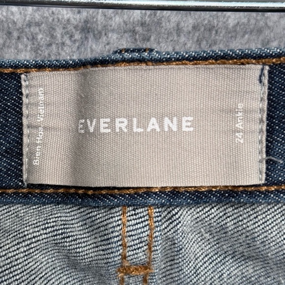 Everlane High Rise Ankle Jeans- Sz 24 - Picture 4 of 5